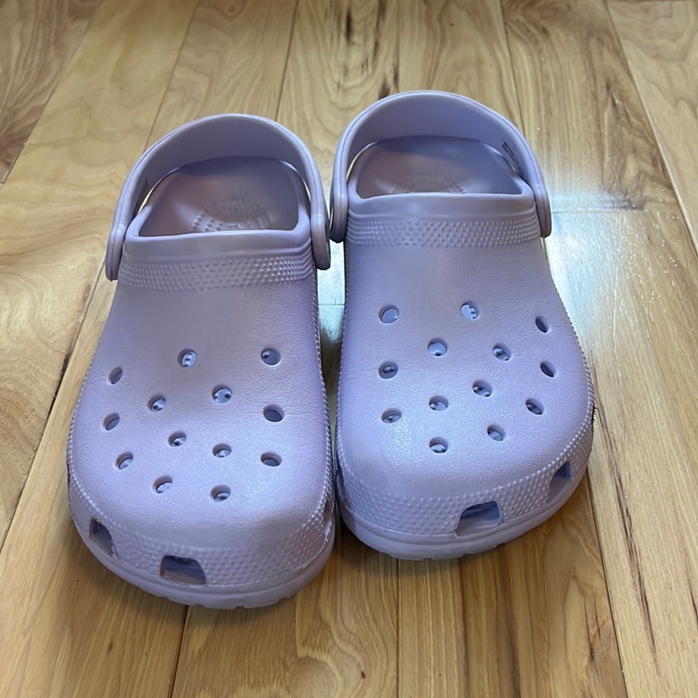 Lavender Crocs